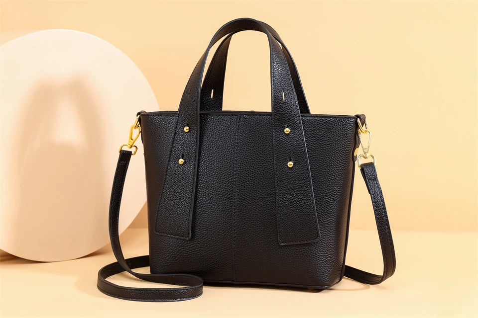 100% Genuine Leather Handbags for Women Fashion Small Shoulder Bag Ladies Cowhide Crossbody Bag Luxury Messenger Bags Designer