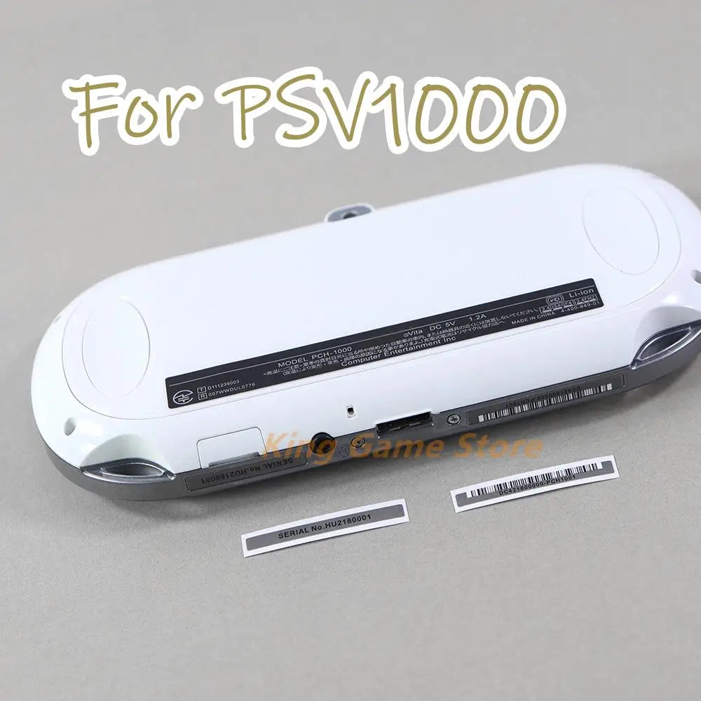 1set/lot Back Shell Case Label Sticker Replacement For PS Vita 1000 For PSV 1000 PSV1000 PCH-1001 1006 Stickers