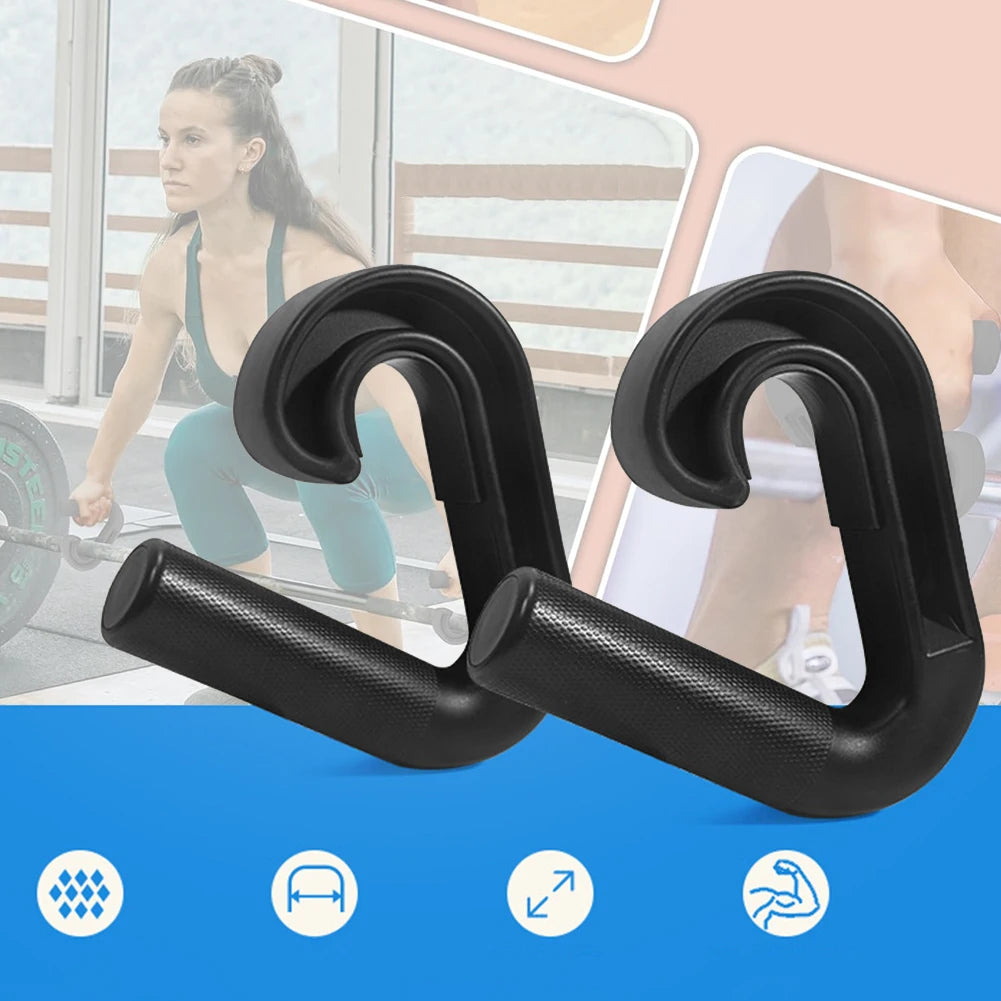 Eutral Grip Handle Hook Fitness Handle Multi-Function Pulls Up Handle Resistance Band Handle for Barbell Pull-up Bars Exercise