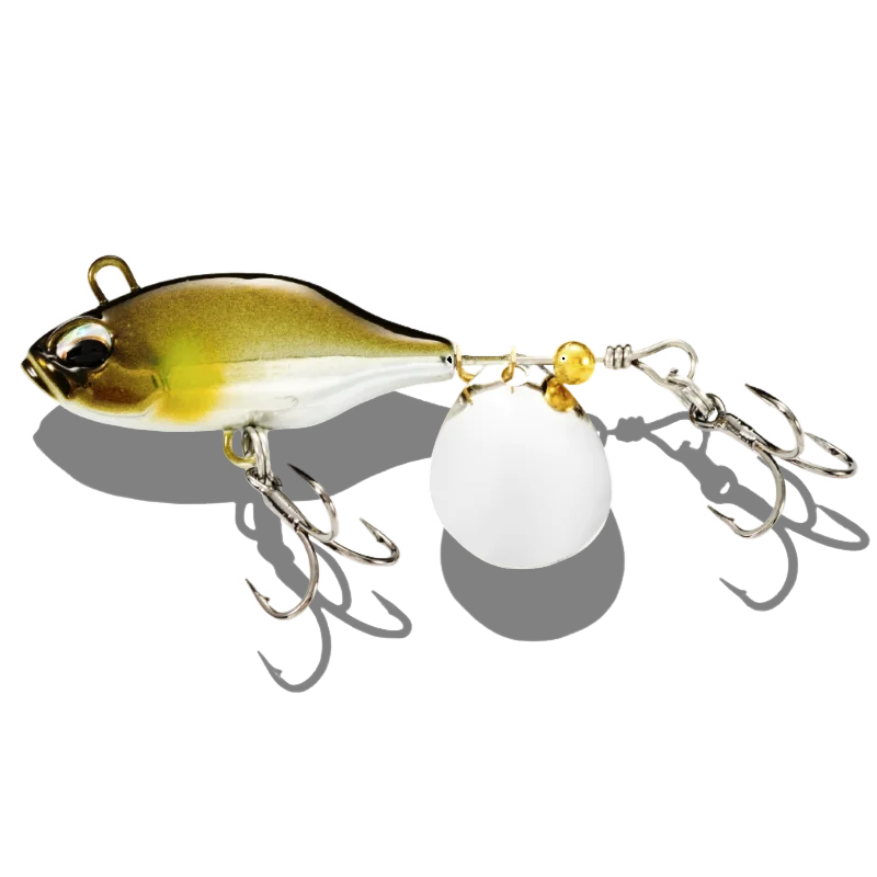 Realis Spin Vib Lure 12/16/19/23g Sinking Metal VIB Chatterbait Power Tail Vibration Sequins Duo Bait Trout Perch Fishing tackle