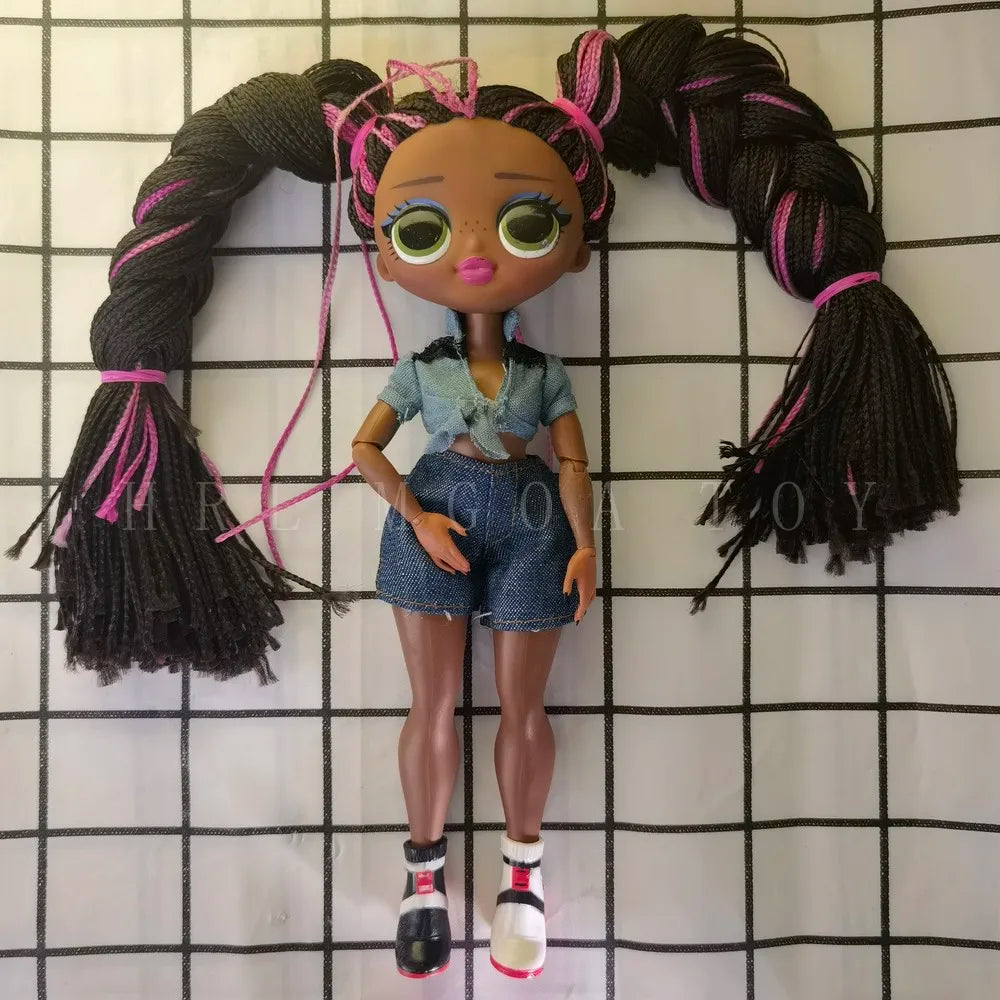 Original 24cm OMG multi-style big sister fashion dressup girl DIY holiday gift doll toy