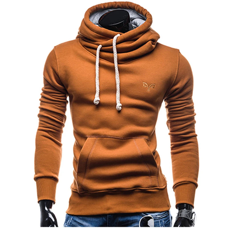 2025 Autumn Drawstring Sportswear Men Hip Hop Sweat Wear Pocket Running Jacket Hoodies Men Male Pullovers Men's Tracksuits