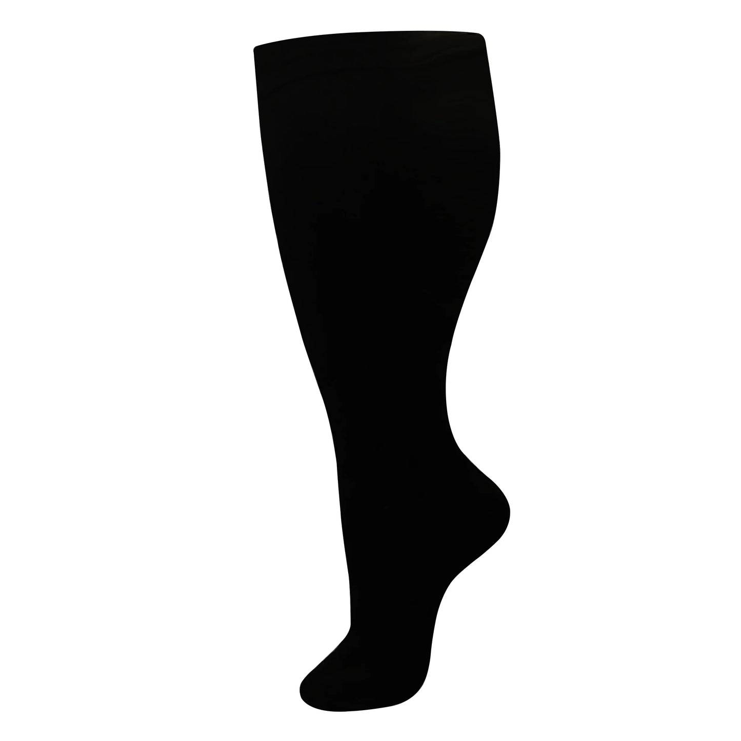 Plus Size Compression Socks for Women Men 20-30 MmHg Wide Calf Extra Large Knee High Flight Sock for Circulation Support 2XL-4XL