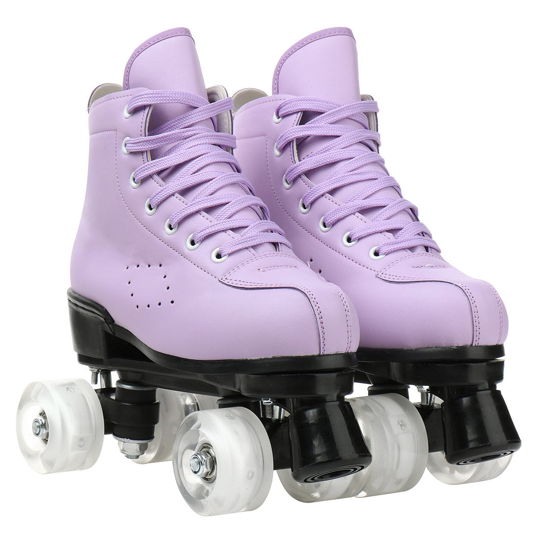2025 Double-Row Roller Skate Shoes  4 Wheels Skates For Women Men Outdoor Sport Skating Training Quad Sneakers Size 34 35 36-45