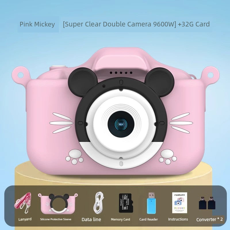 Children's Camera Toy Gift for Boys and Girls, Can Take Pictures and Print, Baby Digital Instant Camera, 2025 Student Model