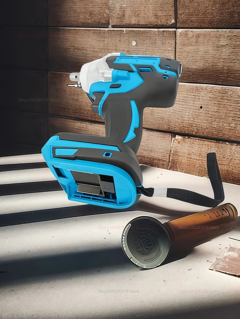 Wireless Impact Wrench Cordless Brushless Electric Power Tool High Torque Rechargeable Handheld Tool for Repair Construction