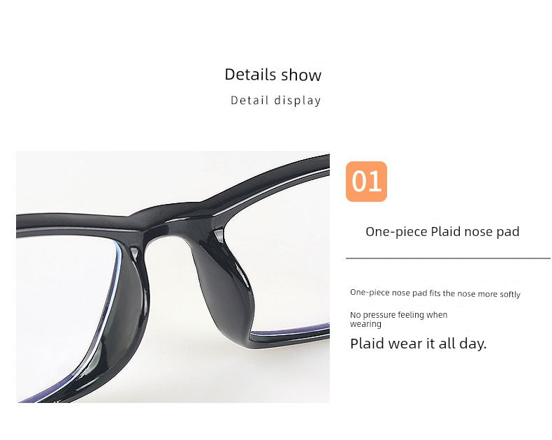 Anti-Blue Light Reading Glasses for Men and Women Neutral Stall Profiteering New Arrival Products Presbyopic Glasses Full Frame Reading Glasses Manufacturers Supply