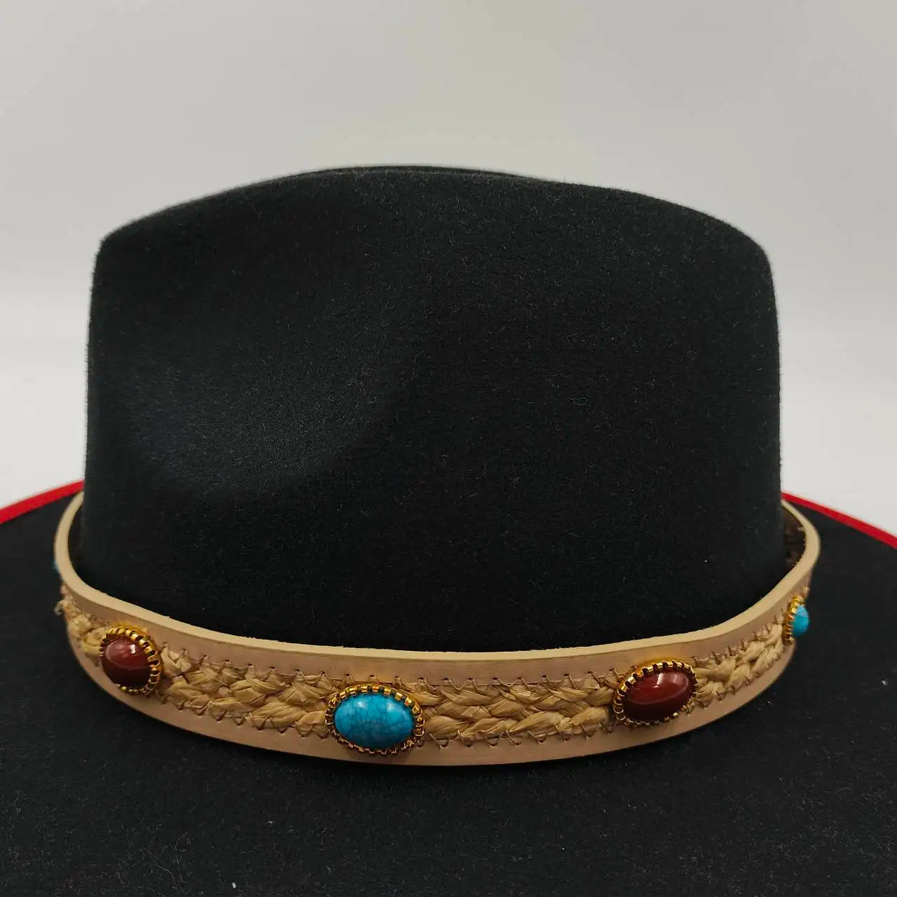 Fashion Retro Metal Accessories Fedora Belt Accessories Men Women Hats Straw Hat Accessories Belt Chain Decoration