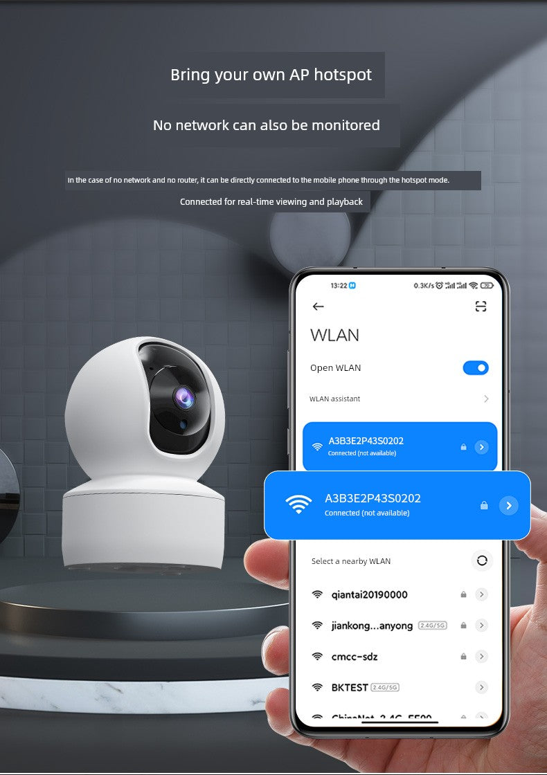 HD Indoor Night Vision Family Set Camera