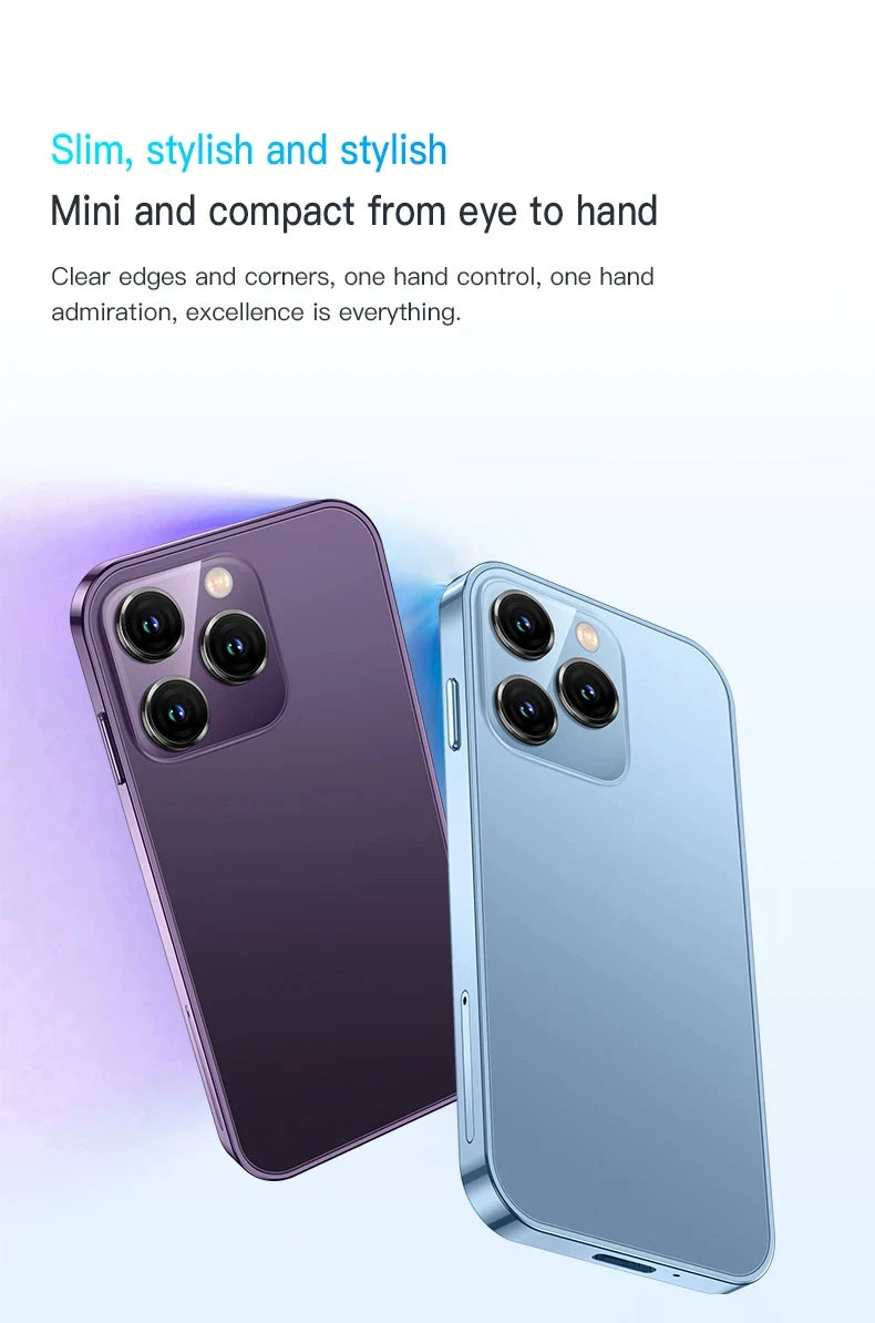 Hot Selling Mini Smartphone 3G WCDMA 3.0"Display Dual SIM Android System WiFi GPS 2GB+16GB Play Store Small Portable Smart Phone