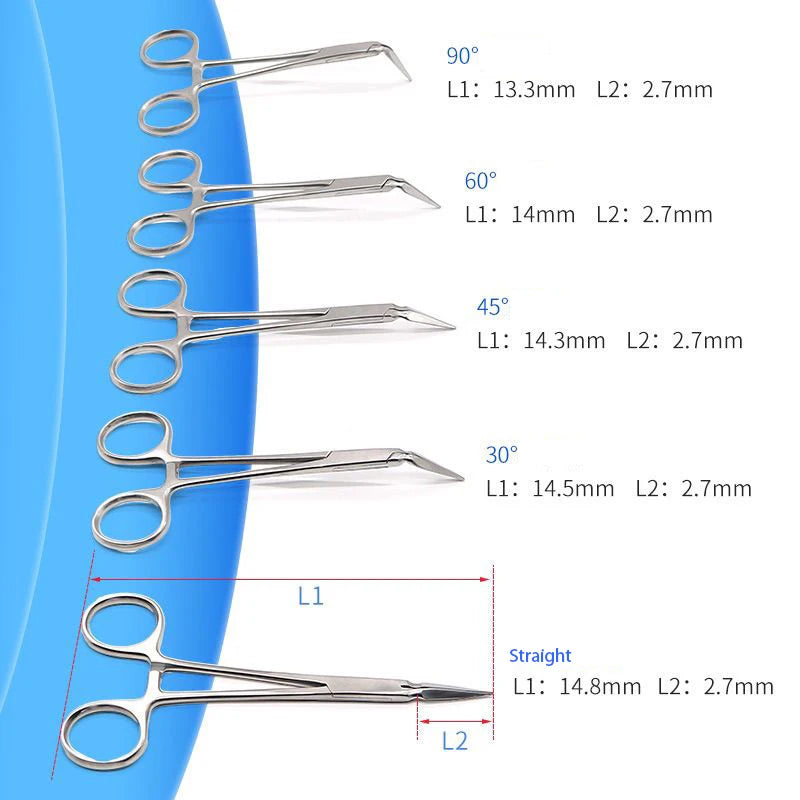 1 pc Dental Residual Forceps Broken Root Pliers Minimally Invasive Extraction Forceps Pull Wisdom Tooth Pliers