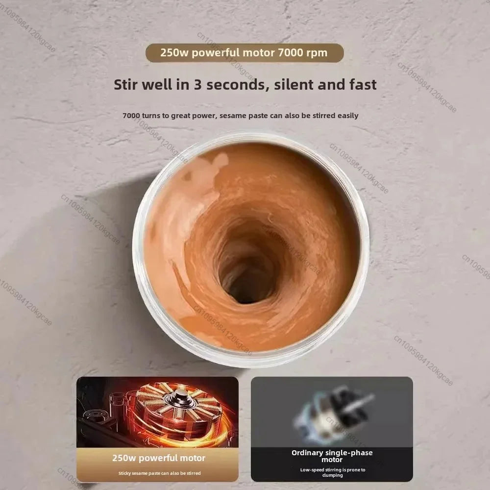 700ML Electric Blender Cup Portable Blender Cup Milk Powder Protein Powder Blender Automatic Shaker Cup Travel Outdoor Sport Gym