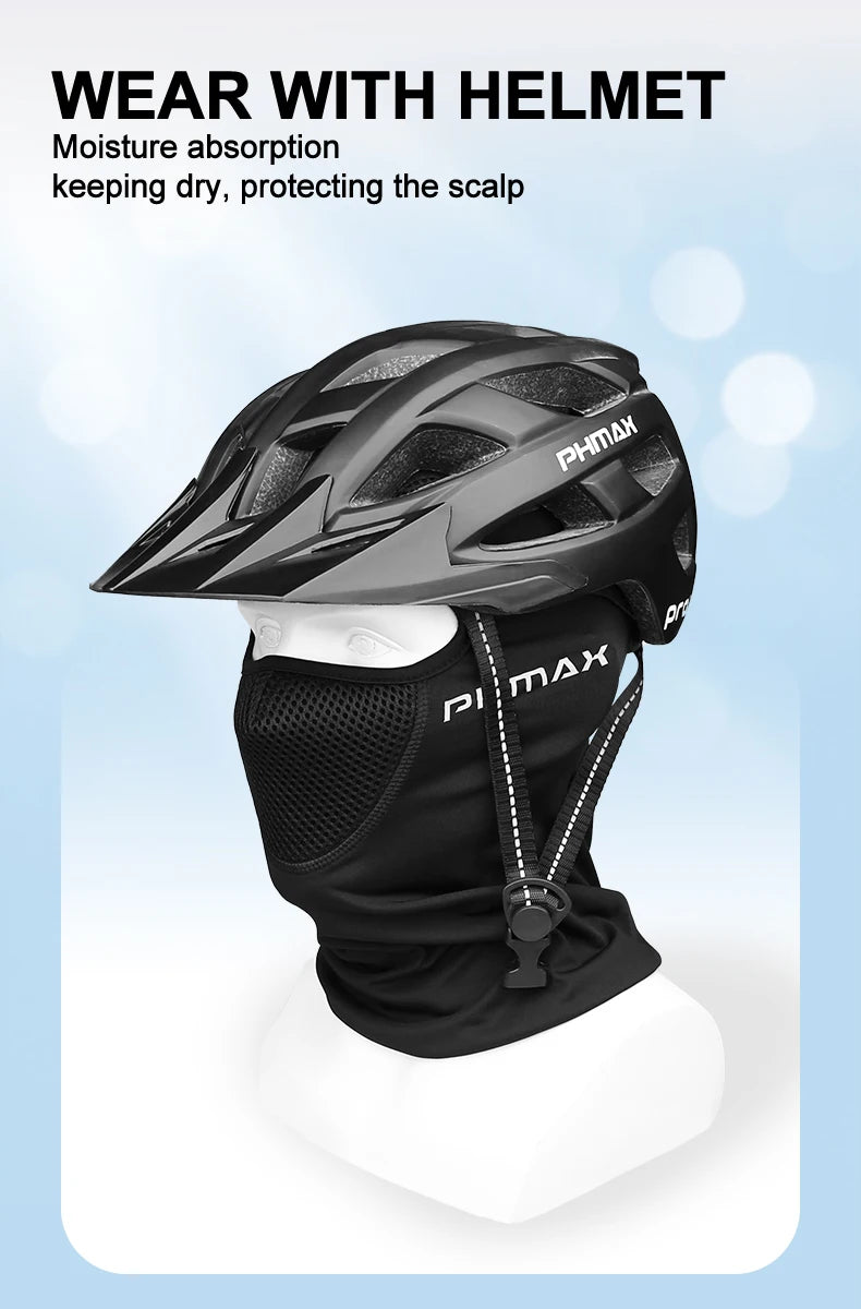 PHMAX Balaclava Bike Head Cover Summer Men Women Ski Mask Full Face Mask Hiking Cycling Camping Hunting Military Airsoft Cap