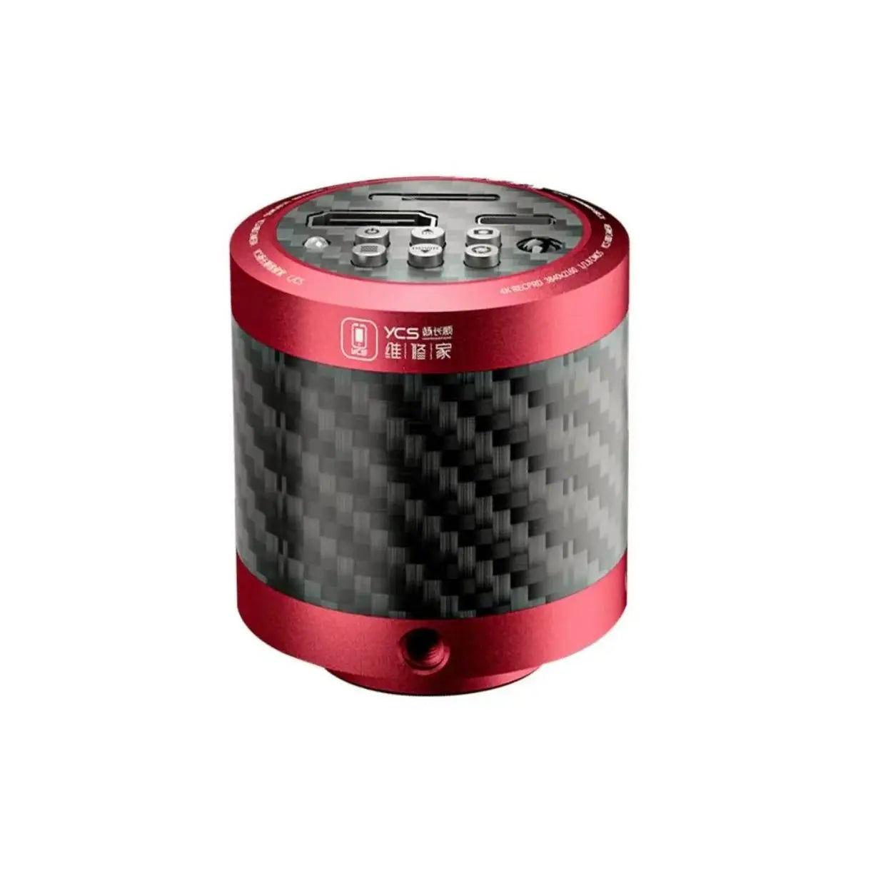YCS-X80 Microscope 4K HD Camera Live Ultra HD Lens Circular Design, Photo and Video Automatic Exposure