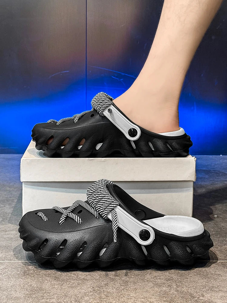 Summer Outdoor Sandals for Men And Women Breathable Hiking Shoes Water Beach Mens Sandals Camping Climbing Aqua