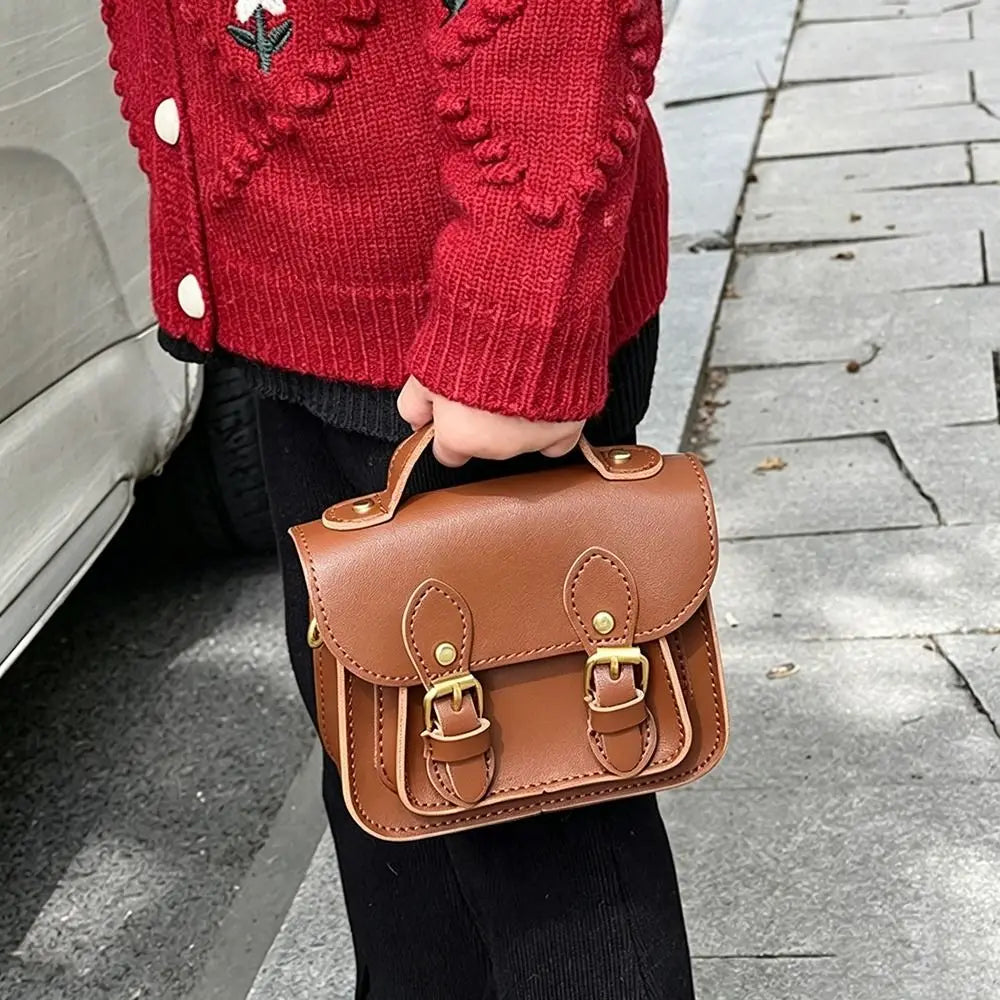 Versatile Design Children Messenger Bag Retro Style Simple Crossbody Bags Creative School Supplies Backpacks Cute For Women