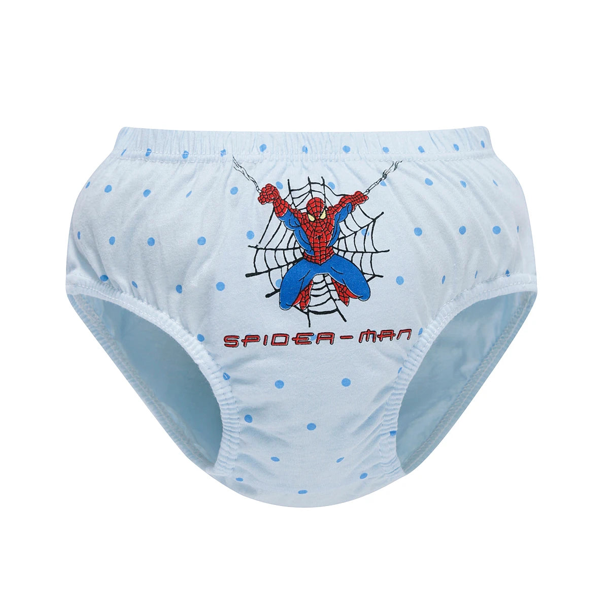 Exquisite Boxed 5-Piece Boys Cotton Underwear Comfortable and Breathable Briefs Boys Spider-Man Print Children Triangle Panties