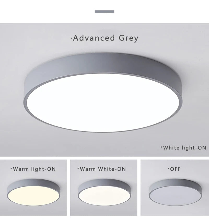Macaron LED Nordic ceiling light creative modern minimalism living room bedroom study dining room corridor balcony lighting