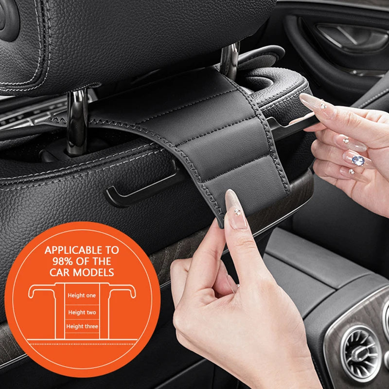 SEAMETAL Nappa Leather Car Seat Cover Universal Winter Seat Cover Soft Breathable Seat Cushion With Waist Pad Comfortable Mats