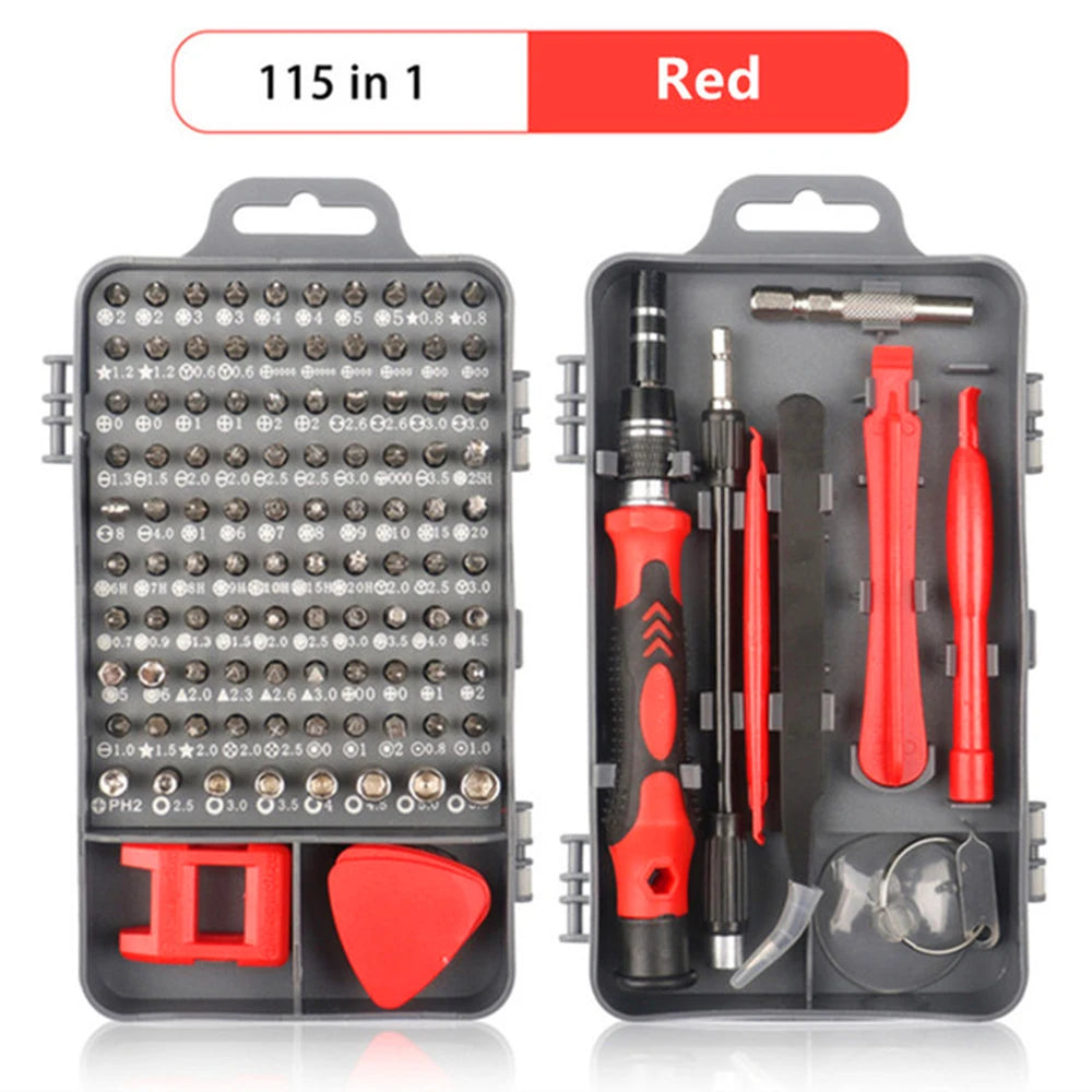 Screwdriver Set Precision Magnetic Screw Driver Bits Torx Hex Bit Handle Mobile Phone Repair Screwdrive Kit Hand Tools