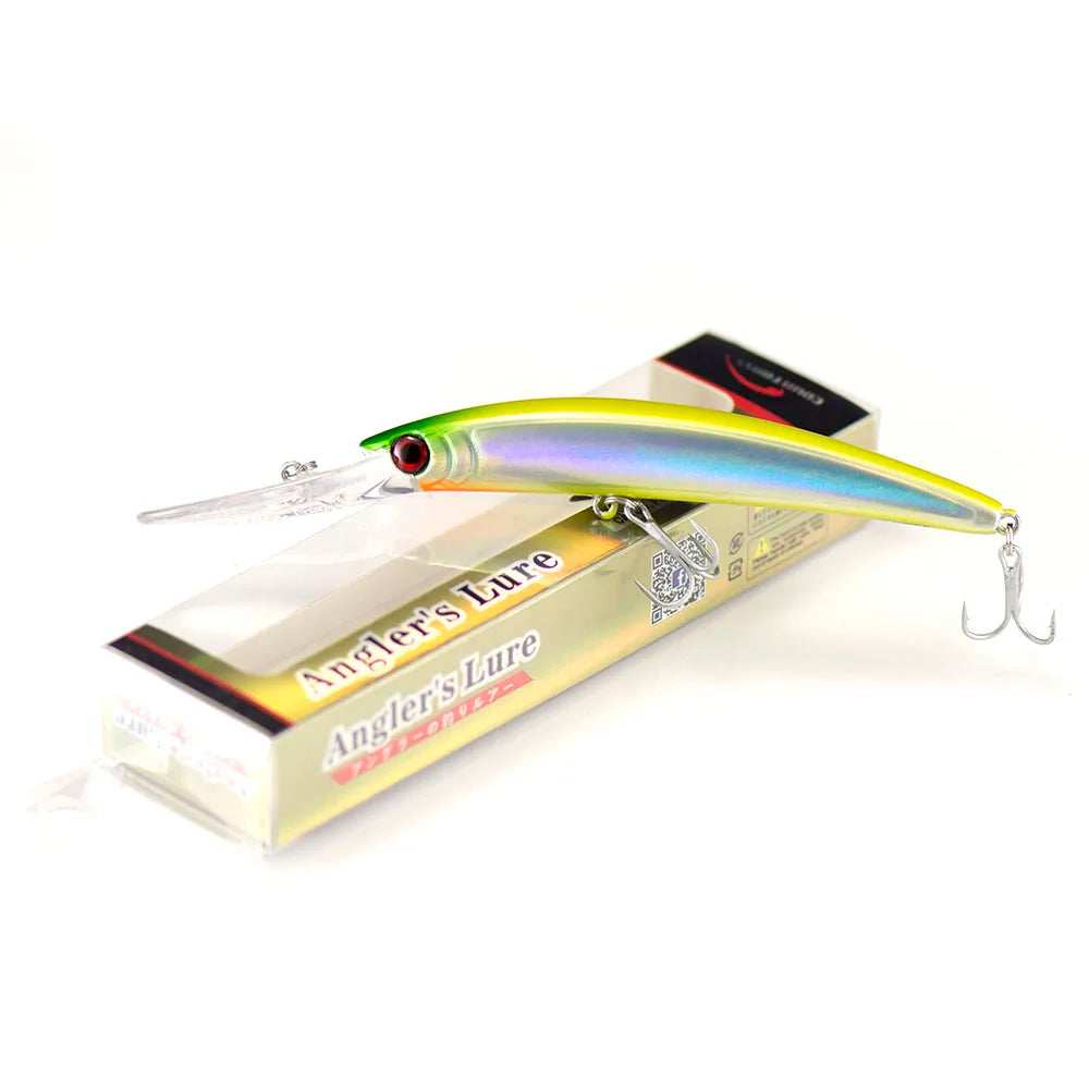 Countbass Floating Minnow 110mm 4-21/64" 15.6g 1/2 oz. Dive 2.5-3m Wobblers Hardbaits Angler's Lure for Fishing
