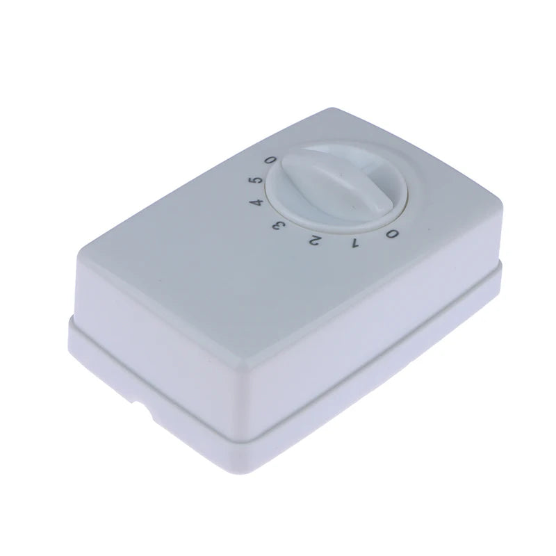 Easy-to-Install Fan Speed Controller, Electric Panel Switch, 5 Speeds Adjustable, No Welding Necessary