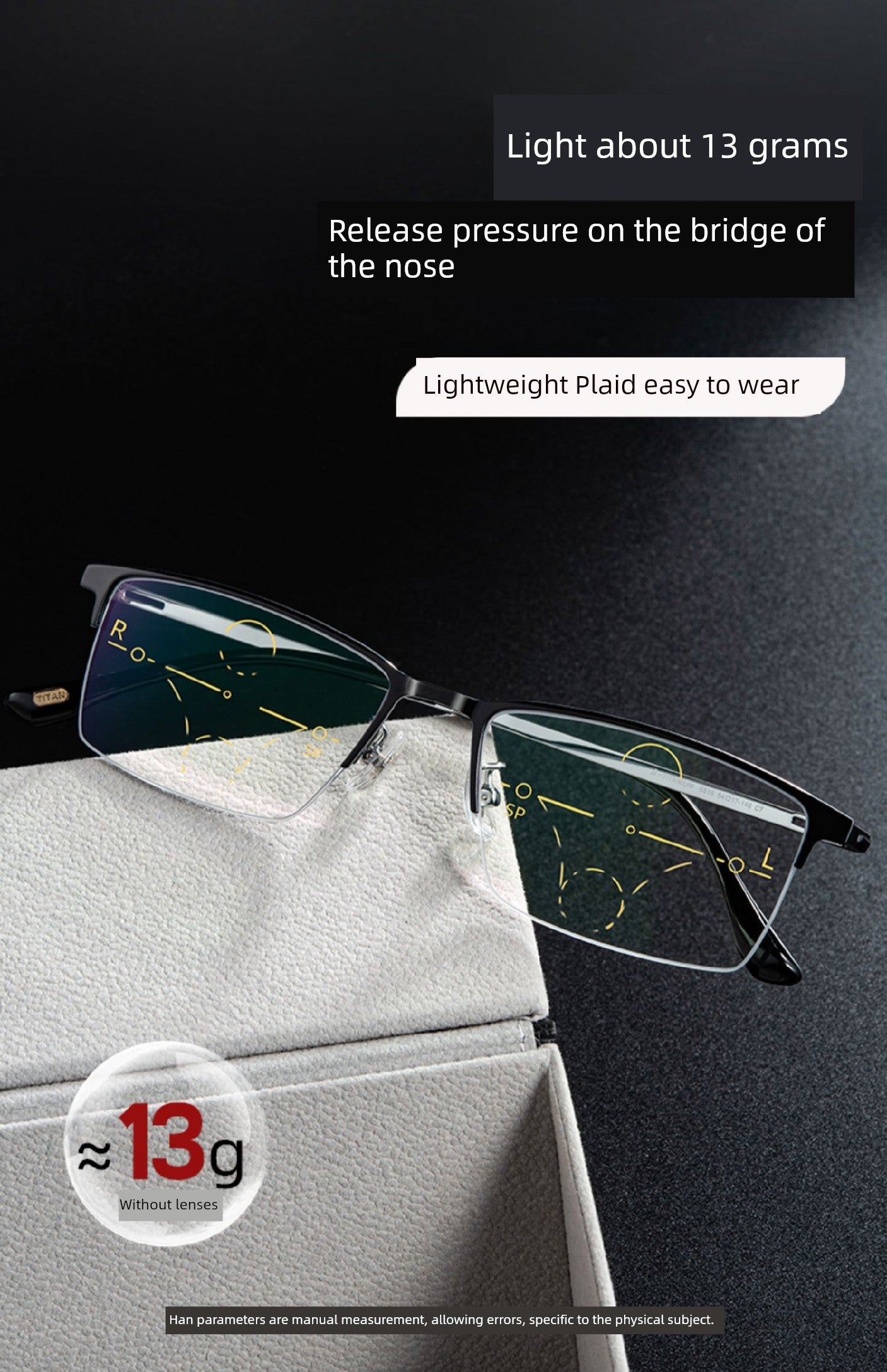 Yupingtang Super Light Presbyopic Glasses Men's Brand Anti-Blue Light Dual-Use Zoom Color-Changing Old Presbyopic Glasses Men