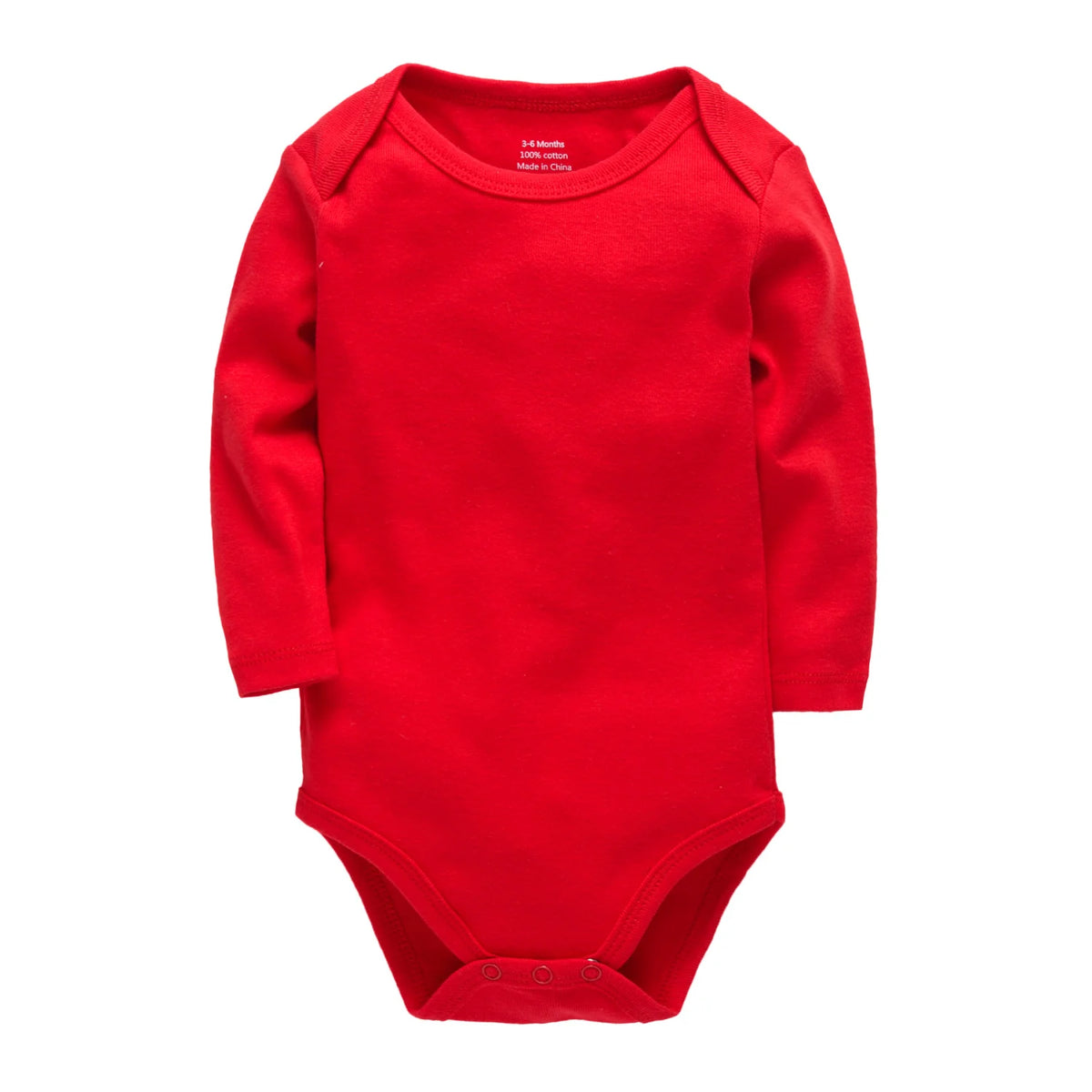 Baby Girls Clothing Body Suit Newborn Infant Boys Romper Infant Long Sleeve Summer Red Jumpsuit Cotton Soild Color Pyjama Bebe