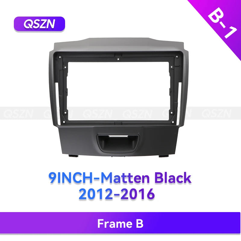 QSZN 2012-2016 For ISUZU D-MAX/MU-X/Chevrolet Trailblazer/Colorado/S10 2012-2016 Car Radio Android Player Stereo Frame Fascia