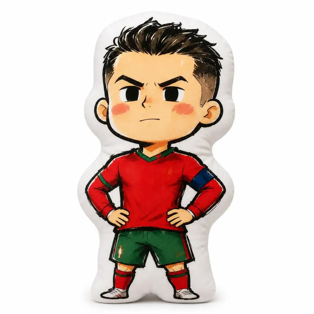 CR CR7 Portugal Soccer Football Siu Plush Pillow Cushion Irregular Stuffed Throw Pillow Home Decor Gift Sofa Bed