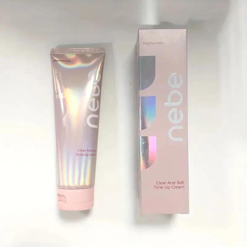 nebe Body Foundation Cream Whitening Moisturizer W/ Niacinamide, Natural Cover for Neck/Legs Wedding Long Lasting No Need Remove