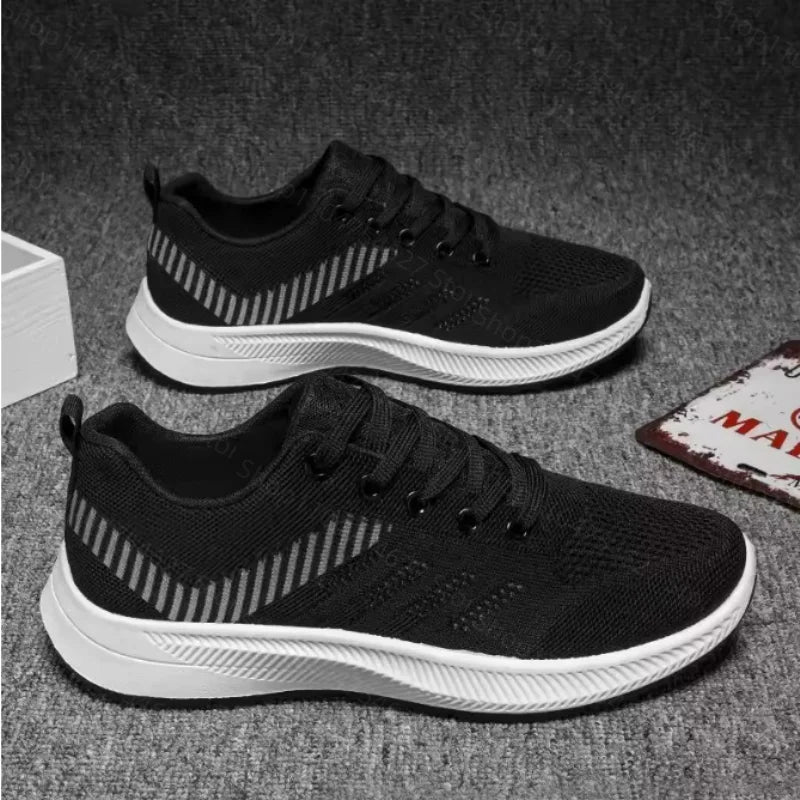 New wear-resistant thickened casual shoes for men, fashion sports shoes, breathable tennis, outdoor walking training tennis