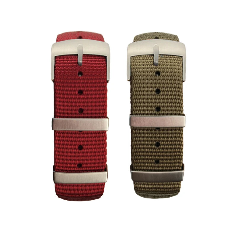 19mm 20mm 21mm 22mm Nylon Canvas Watchband Fit for Omega Seamaster 300 007 AQUA TERRA 150 Seiko Tissot Rolex Watch Strap