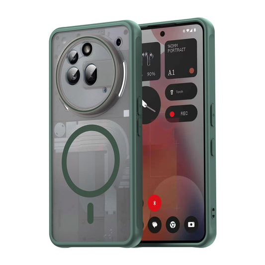 New Matte Transparent Anti-Shock Magnetic Case for Nothing Phone 3A Pro For Magsafe Wireless Charge Cover For Nothing Phone 3A