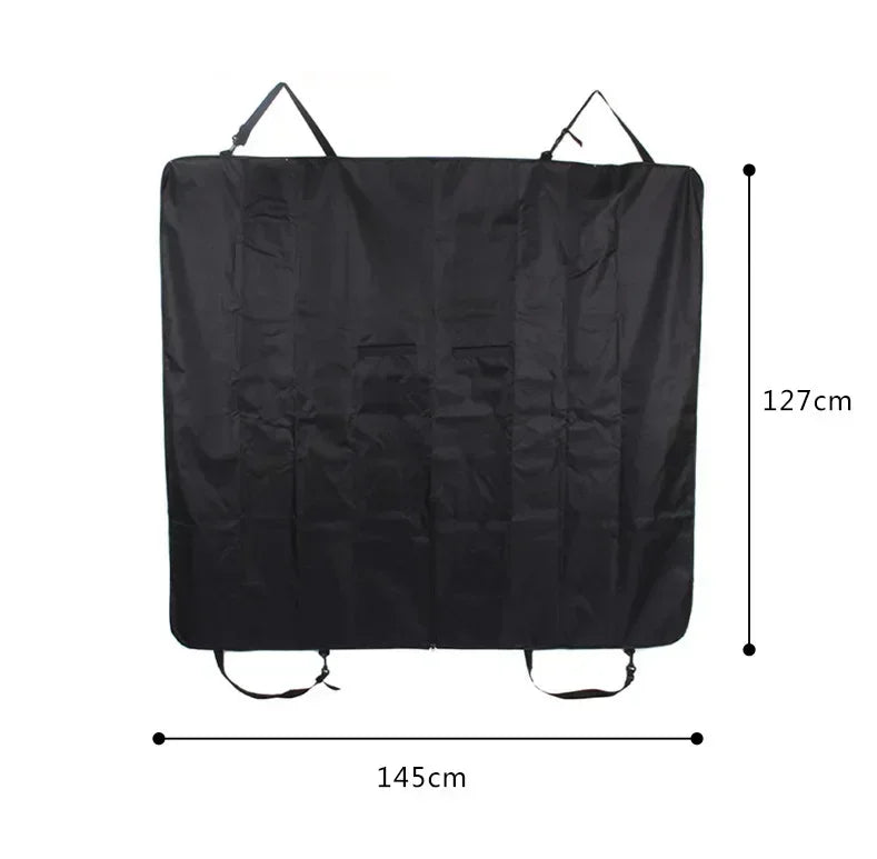 New Dog Car Seat Cover Waterproof Pet Carrier Backseat Cushion Mat for Dogs Folding Cat Hammock Trunk Rear Back Seat