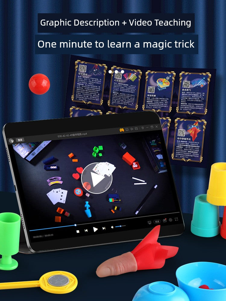 2025 Boy's Toy Hot Online Red Girl Magic Props 7 Children's Birthday Gifts Primary School Students over 6 Years Old