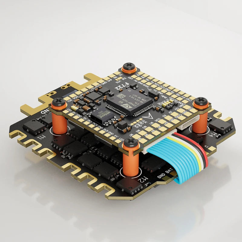 DAKEFPV F722 Flight Control FC 3-12S 100A 120A 4in1 ESC F722 Flight STACK 30x30mm For Remote Control FPV Racing Drone