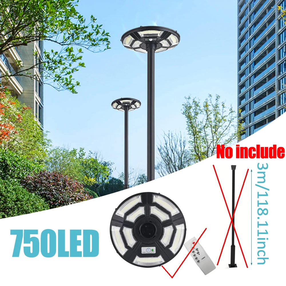 Portable Solar Floor Lights Motion Sensor Solar Garden light Solar Street Lamp Outdoor Emergency Waterproof for Parking Yard