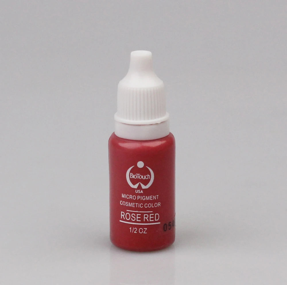 1Pcs Tattoo Ink Pigment Kit Permanent Makeup Micropigment for Eyebrow Eyeliner Lip Art Brown Black Chocolate Dark Red