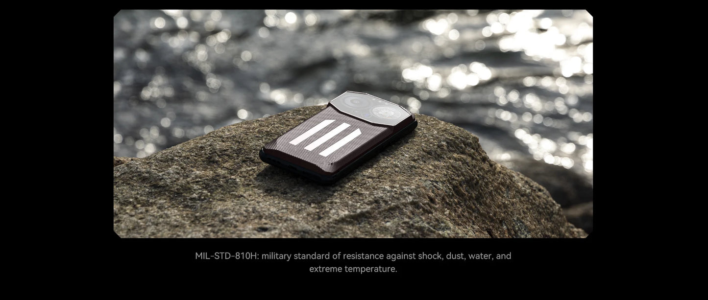 IIIF150 B3 Pro 6.6" Screen 5G Rugged Phone Android 14 Smartphone Dual Display 32GB 512GB 100MP Camera 10800mAh Ultra-Thin Phone