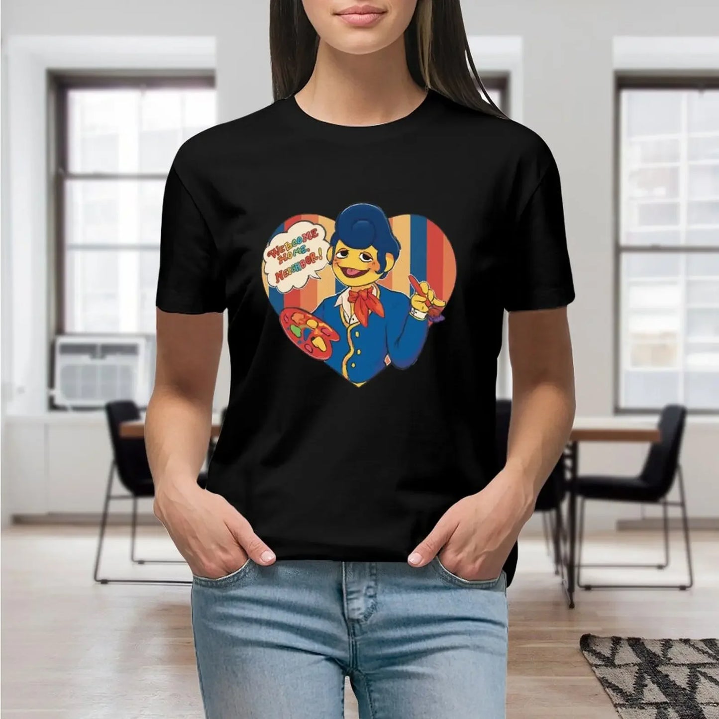 Wally Darling T-shirt lady clothes funny female western t-shirt dress for Women