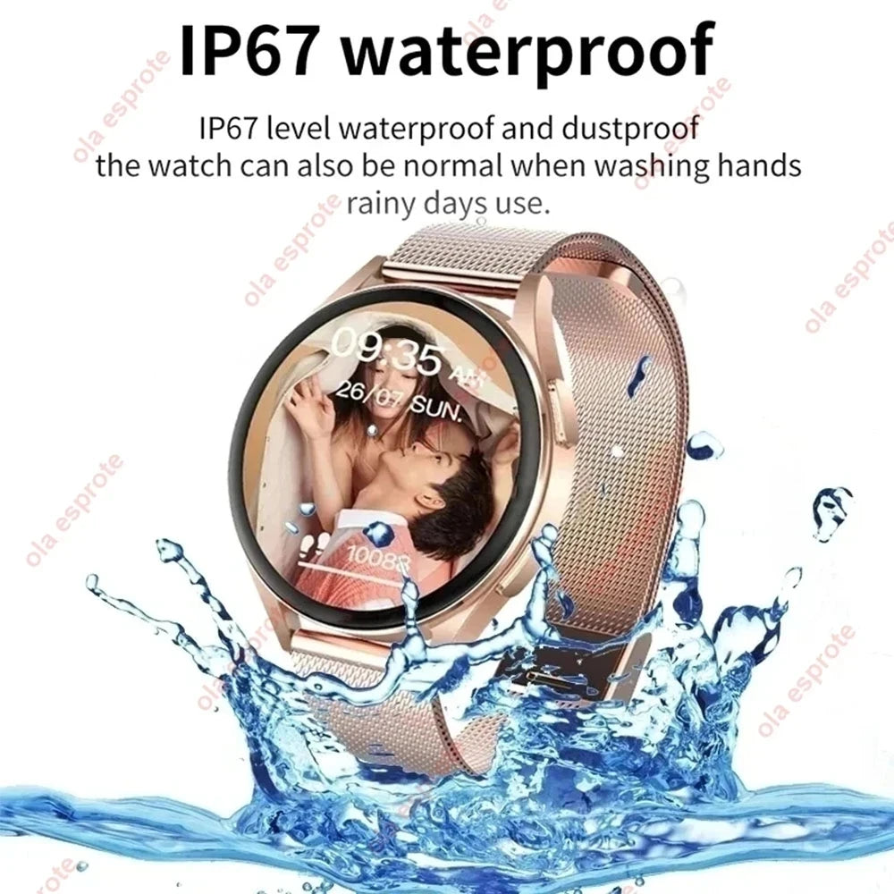 Bluetooth Call Smart Watch Pro 1.39-Inch Custom Dials Music Sports Men Women Watch 6 Health Monitor Smartwatch For Android IOS