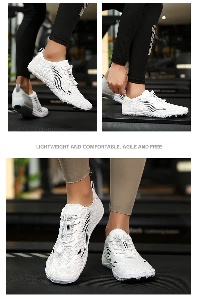 Aqua Shoes For Women Men Barefoot Water Shoes Anti-Slip Quick-Drying Outdoor Beach Upstream Wading Swimming Shoe Sneakers Unisex