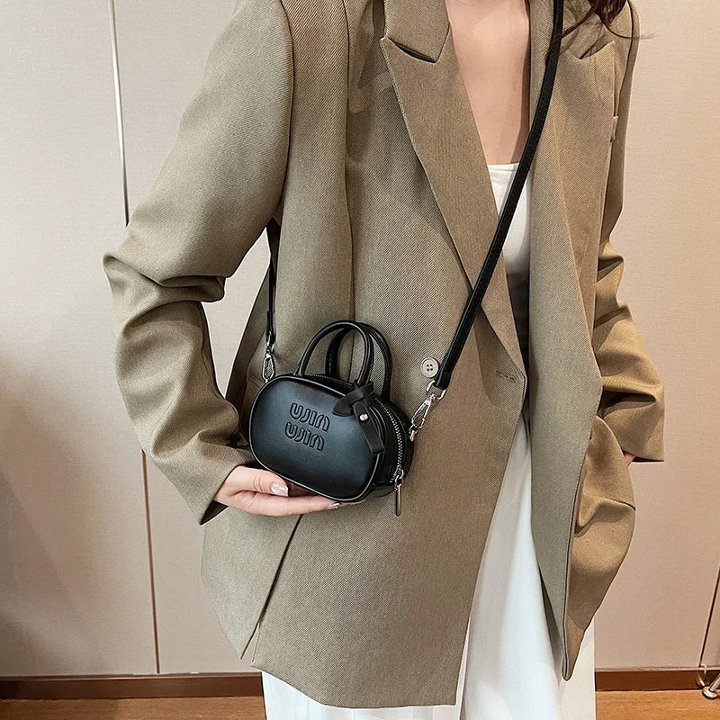 Luxury Brand Women Bag 2024 Winter Mini Crossbody Bag Purse Fashion Simple Handbag Satchel High Quality Lady Small Shoulder Bags