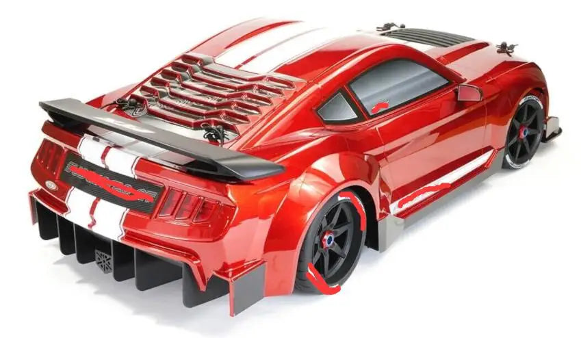 Spare Parts001 1/7 Rally 1/8 Scale BODY Shell FTX RC Supaforza GT 1/7 ON ROAD Brushless RTR STREET CAR FTX5494 FS Racing 1/7 GT