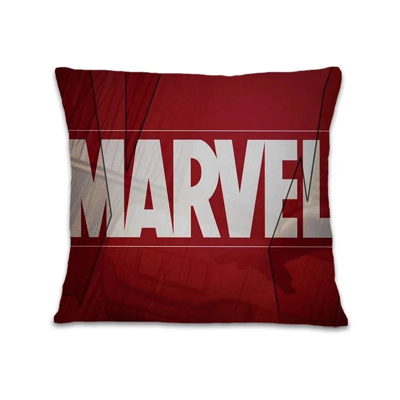 Spiderman cartoon pillowcase Iron Man Captain AmericaSuitable for sofa car bedroom decorative cushion cover pillow cover