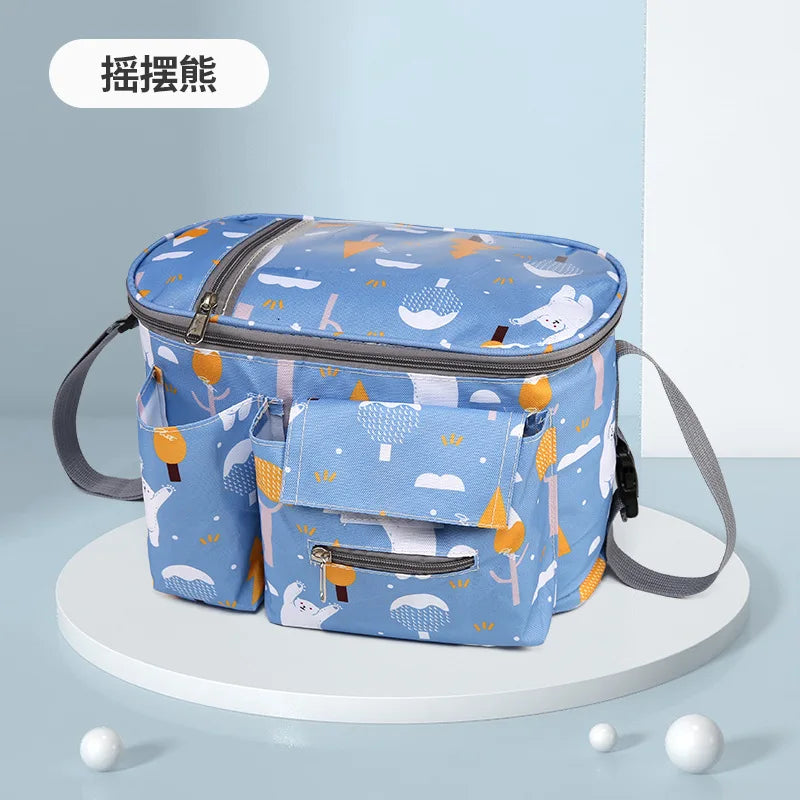 Universal Buggy Baby Pram Organizer Bottle Holder Stroller Storage Bag Mummy Bag Diaper Multipurpose Baby Stroller Accessories