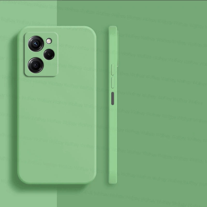 For Xiaomi Poco X5 Pro Case For Xiaomi Poco X5 Pro 5G Cover Shockproof Liquid Silicone TPU Phone Cover For Xiaomi Poco X5 Pro