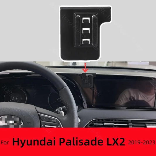 Cars Bracket For Hyundai Palisade LX2 2019-2023 2020 2021 Car Phone Holder Special Fixed Base 15W Wireless Charging Accessories