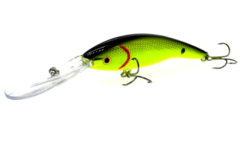 1PCS 14/20G 135/155MM Minnow Fishing Lure Wobbler Artificial Bionic Fish Swimbait Deep Tail Dancer Super Diving Hard Bait